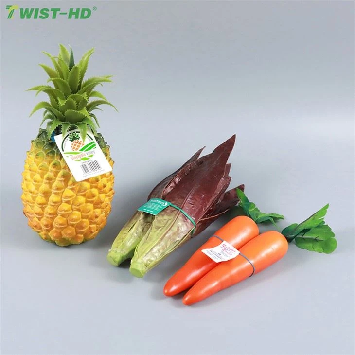 Vegetable Rubber Twist Tie Labels