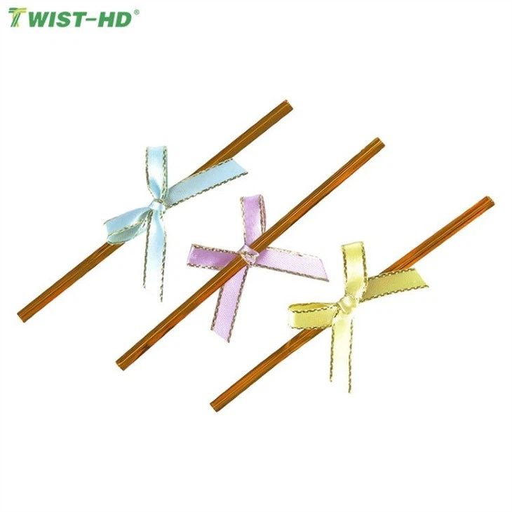 Printable Pre Tied Bow With Wire Twist Tie